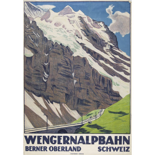 EMIL CARDINAUX : 'Wengernalpbahn Berner Oberland Schweiz' (DOBIASCHOFSKY AUKTIONEN AG)