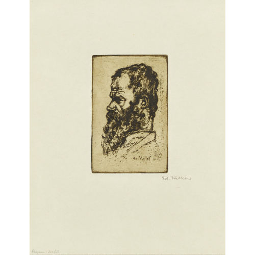 �DOUARD VALLET : 'Paysan, profil' (DOBIASCHOFSKY AUKTIONEN AG)