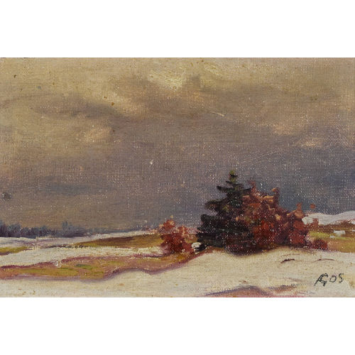 ALBERT HENRY JOHN GOS : Vorfr�hlingslandschaft (DOBIASCHOFSKY AUKTIONEN AG)