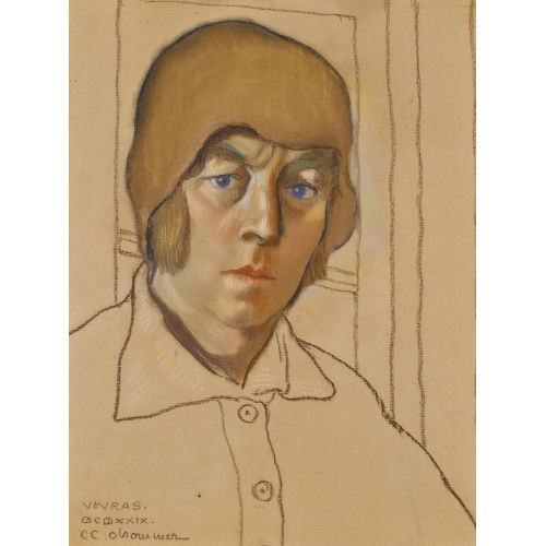 CHARLES-CLOS OLSOMMER : 'Autoportrait' (DOBIASCHOFSKY AUKTIONEN AG)