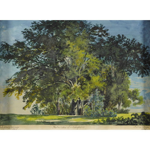JULIUS RIETER : 'Italienisches Landschaftsbild' (DOBIASCHOFSKY AUKTIONEN AG)