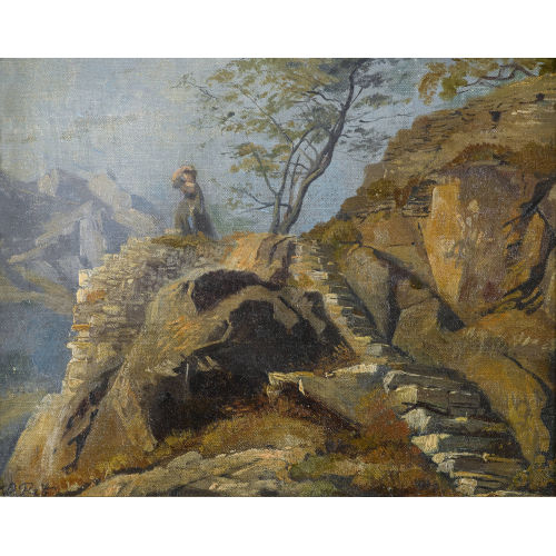RAPHAEL RITZ : 'M�dchen auf Majoria' (DOBIASCHOFSKY AUKTIONEN AG)