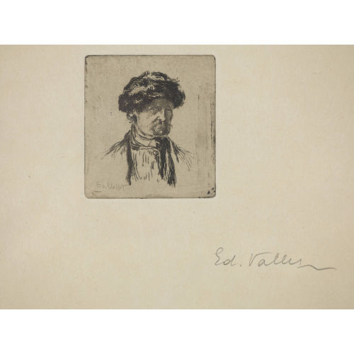 �DOUARD VALLET : 'Petite t�te d′homme' (DOBIASCHOFSKY AUKTIONEN AG)