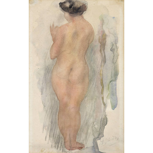 AUGUSTE RODIN : Nu de dos (DOBIASCHOFSKY AUKTIONEN AG)