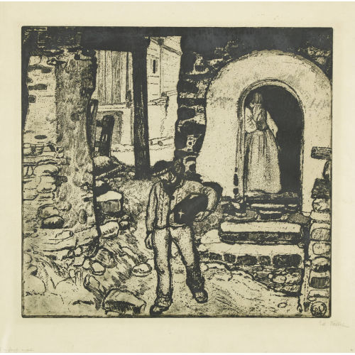 �DOUARD VALLET : 'L′enfant mort' (DOBIASCHOFSKY AUKTIONEN AG)