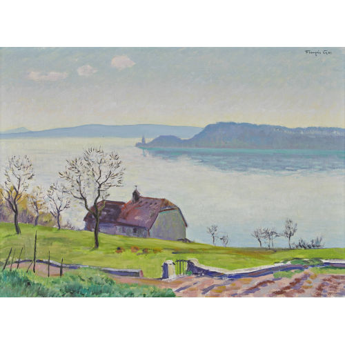 FRAN�OIS GOS : 'L′�le Saint-Pierre. Le matin' (DOBIASCHOFSKY AUKTIONEN AG)