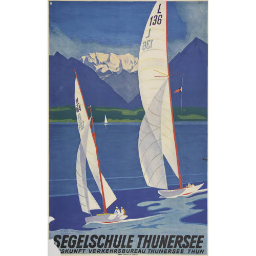 OTTO BAUMBERGER : 'Segelschule Thunersee' (DOBIASCHOFSKY AUKTIONEN AG)