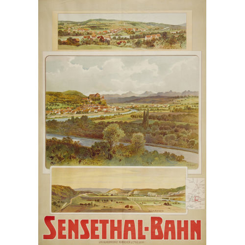 ANTON RECKZIEGEL : 'Sensethal-Bahn' (DOBIASCHOFSKY AUKTIONEN AG)