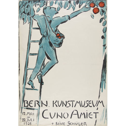 CUNO AMIET : 'Bern. Kunstmuseum Cuno Amiet und seine Sch�ler 1928' (DOBIASCHOFSKY AUKTIONEN AG)