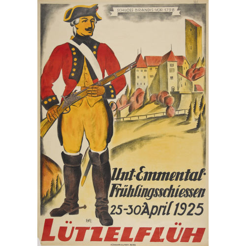 EUGEN HENZIROSS : 'Unt. Emmental-Fr�hlingsschiessen 1925' (DOBIASCHOFSKY AUKTIONEN AG)