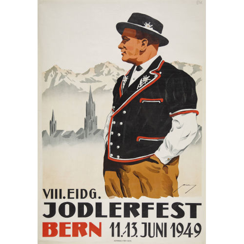 ARMIN BIEBER : 'VIII. Jodlerfest Bern 1949' (DOBIASCHOFSKY AUKTIONEN AG)