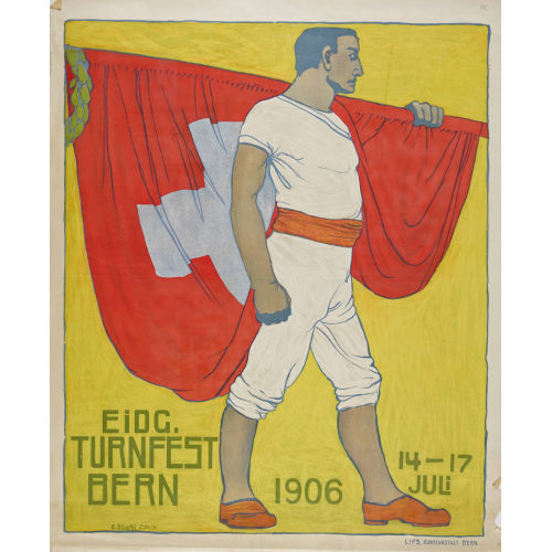 EDUARD STIEFEL : 'Eidg. Turnfest Bern 1906' (DOBIASCHOFSKY AUKTIONEN AG)