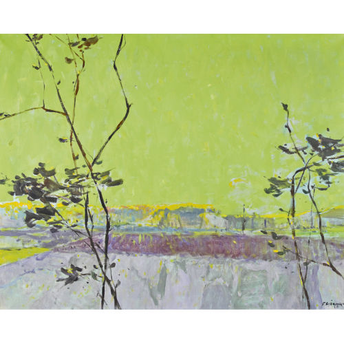 FERNAND GIAUQUE : 'Paysage jaune' (DOBIASCHOFSKY AUKTIONEN AG)