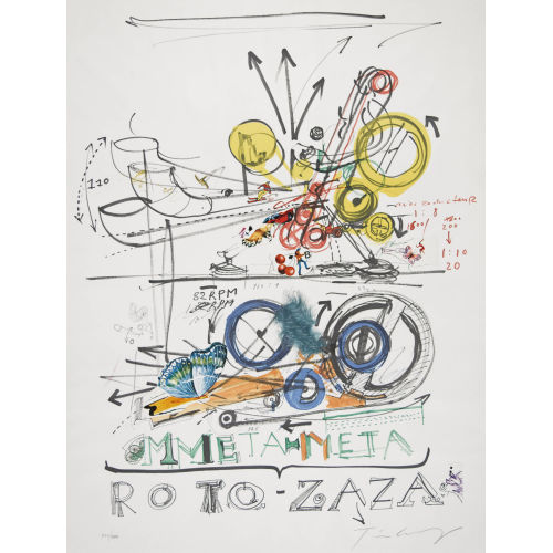 JEAN TINGUELY : 'Meta-Meta Roto-Zaza' (DOBIASCHOFSKY AUKTIONEN AG)