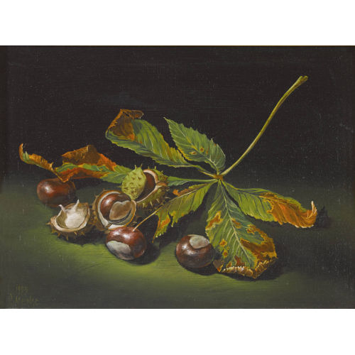 CHARLES MENGE : Nature morte aux marrons d′Inde (DOBIASCHOFSKY AUKTIONEN AG)