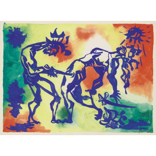 JEAN LUR�AT : Kampf der Schwerter unter der Sonne (DOBIASCHOFSKY AUKTIONEN AG)