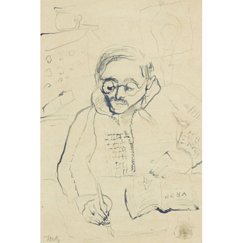 MAX GUBLER : Der Schreiber (DOBIASCHOFSKY AUKTIONEN AG)