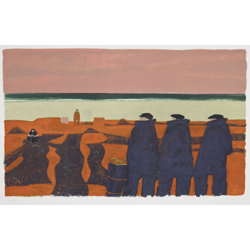 HANS POTTHOF : Fischer am Meer (DOBIASCHOFSKY AUKTIONEN AG)