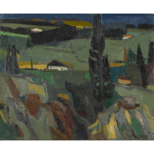 JEAN CORNU : 'Ferme Neuch�teloise' (DOBIASCHOFSKY AUKTIONEN AG)