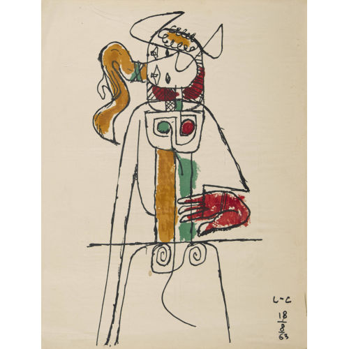 CHARLES-�DOUARD) LE CORBUSIER (EIGTL. JEANNERET : 'Toreau' (DOBIASCHOFSKY AUKTIONEN AG)