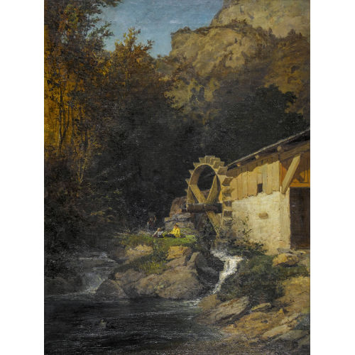 CHARLES-�DOUARD DU BOIS : Moulin de Noiraigue (DOBIASCHOFSKY AUKTIONEN AG)