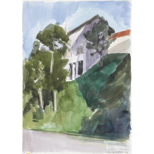 ALBERT CHAVAZ : Maison � Saint-Gingolph (DOBIASCHOFSKY AUKTIONEN AG)