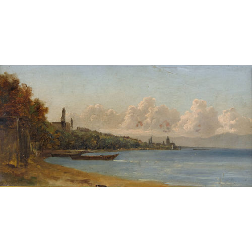 FRAN�OIS BOCION : 'Yvoire et sa rive' (DOBIASCHOFSKY AUKTIONEN AG)