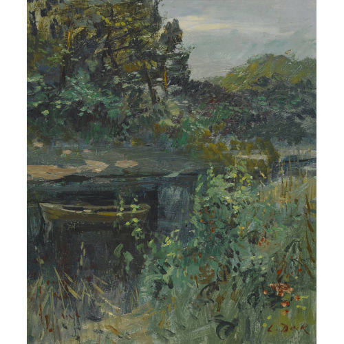 LEO DECK : 'An der Seine' (DOBIASCHOFSKY AUKTIONEN AG)