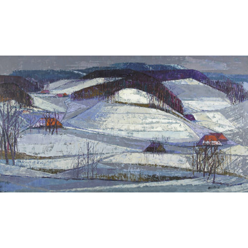 WILLI MEISTER : Winterlandschaft (DOBIASCHOFSKY AUKTIONEN AG)