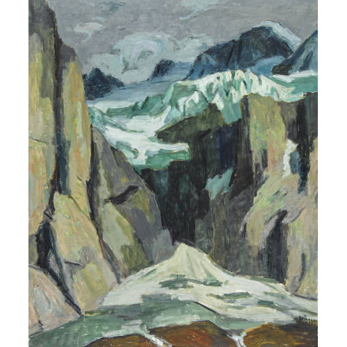 ARNOLD BR�GGER : 'Der Gletscher' (DOBIASCHOFSKY AUKTIONEN AG)
