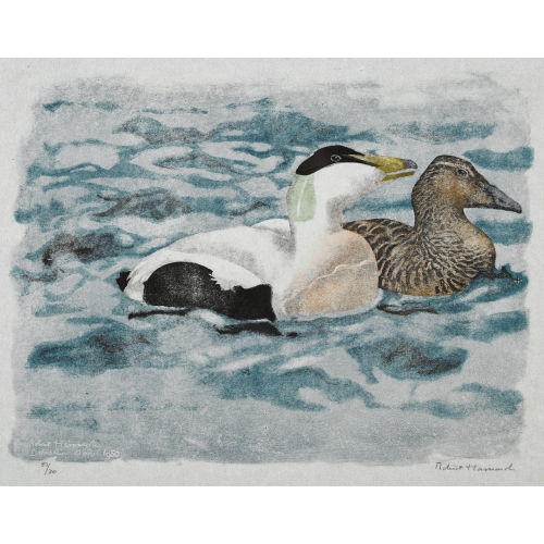 ROBERT HAINARD : 'Couple d′eiders en parade' (DOBIASCHOFSKY AUKTIONEN AG)