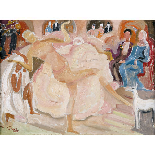 ALICE BAILLY : Studie zu 'La danseuse au Palais' (DOBIASCHOFSKY AUKTIONEN AG)