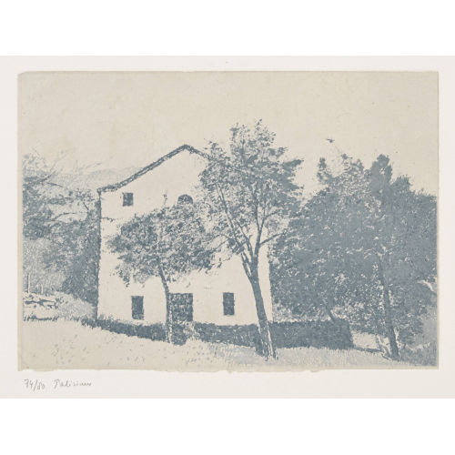 G�RARD DE PAL�ZIEUX : 'La chapelle Sainte-Agn�s' (DOBIASCHOFSKY AUKTIONEN AG)