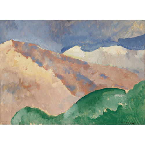RODOLPHE TH�OPHILE BOSSHARD : Paysage (DOBIASCHOFSKY AUKTIONEN AG)