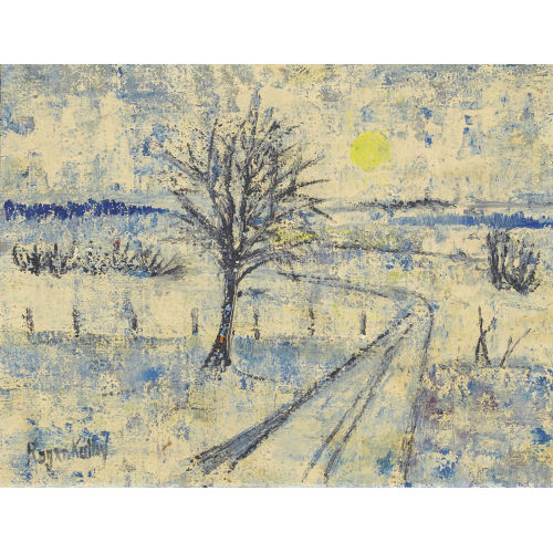 ROGER KATHY : Winterlandschaft (DOBIASCHOFSKY AUKTIONEN AG)