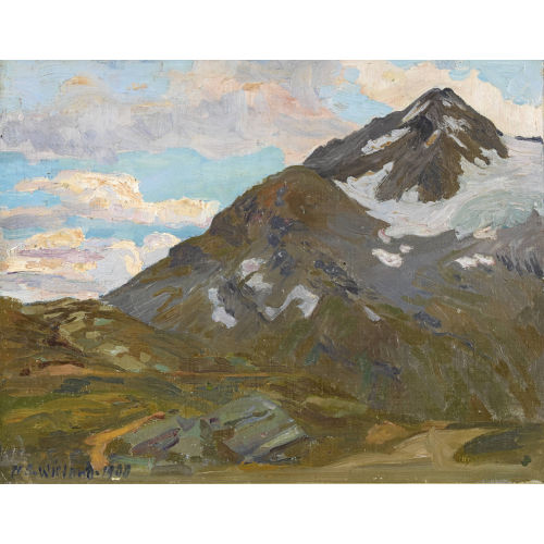 HANS BEAT WIELAND : 'Piz Cambrena' (DOBIASCHOFSKY AUKTIONEN AG)
