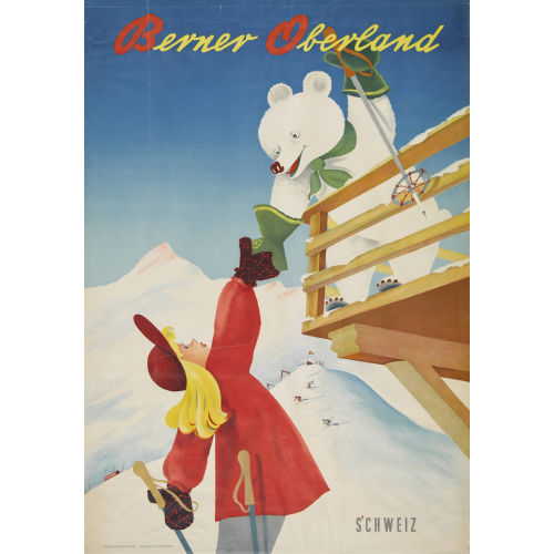 PAUL GUSSET : 'Berner Oberland' (DOBIASCHOFSKY AUKTIONEN AG)