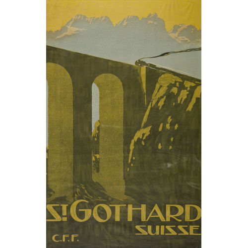 ANTON TRIEB : 'St. Gothard Suisse' (DOBIASCHOFSKY AUKTIONEN AG)