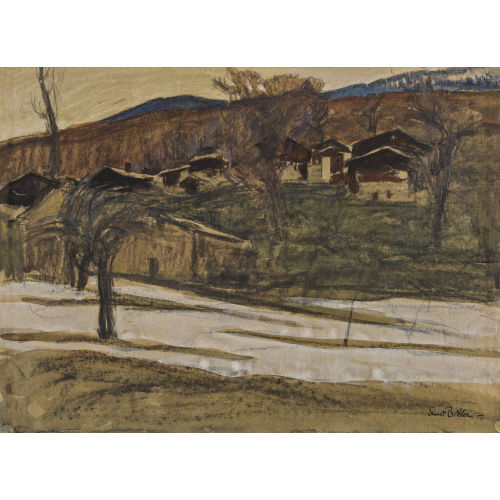 ERNEST BI�LER : Savi�se en hiver (DOBIASCHOFSKY AUKTIONEN AG)