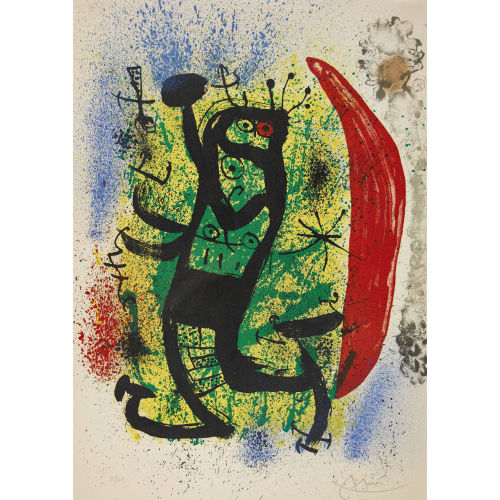 JOAN MIR : 'Le Homard' (Kunst fr Forschung) (DOBIASCHOFSKY AUKTIONEN AG)