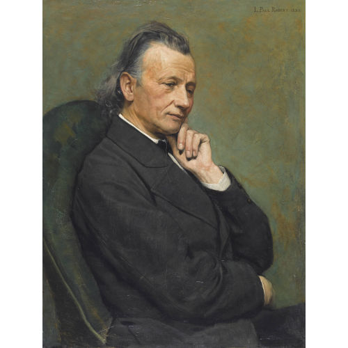 PAUL (EIGTL. L�O-PAUL-SAMUEL) ROBERT : 'Portrait de Pierre Beck' (DOBIASCHOFSKY AUKTIONEN AG)