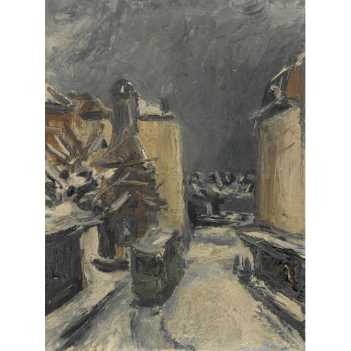 RAOUL DOMENJOZ : 'Place du Molard' (DOBIASCHOFSKY AUKTIONEN AG)