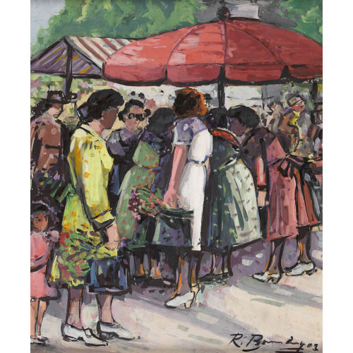 ROBERT BAUMBERGER : 'M�rit (Bundesgasse Bern)' (DOBIASCHOFSKY AUKTIONEN AG)