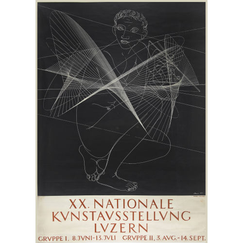 HANS ERNI : 'XX. Nationale Kunstausstellung Luzern' (DOBIASCHOFSKY AUKTIONEN AG)