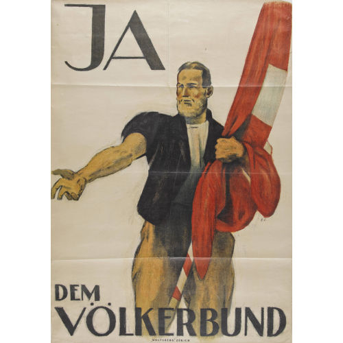 EMIL CARDINAUX : 'Ja dem V�lkerbund' (DOBIASCHOFSKY AUKTIONEN AG)