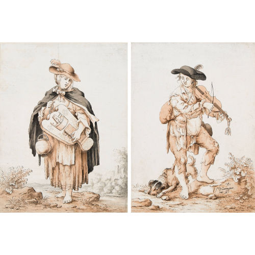 DANIEL D�RINGER : Musikanten. Gegenst�cke (DOBIASCHOFSKY AUKTIONEN AG)