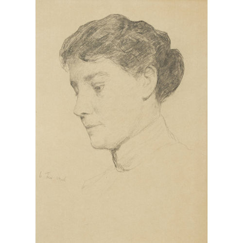 ALBERT ANKER : 'T�te de jeune fille' (DOBIASCHOFSKY AUKTIONEN AG)