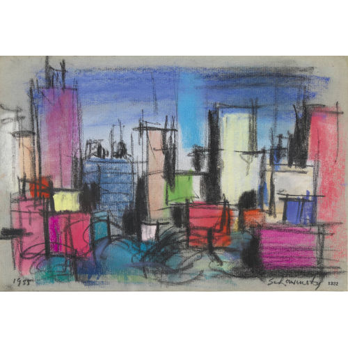 XANTI SCHAWINSKY : 'City 1322' (DOBIASCHOFSKY AUKTIONEN AG)