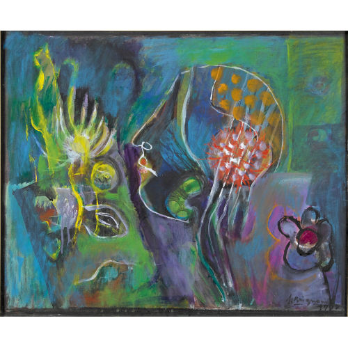 SERGE BRIGNONI : Femme flor�ale (DOBIASCHOFSKY AUKTIONEN AG)