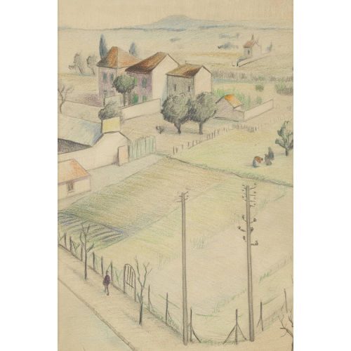 �MILE LEJEUNE : 'Hameau de Provence' (DOBIASCHOFSKY AUKTIONEN AG)